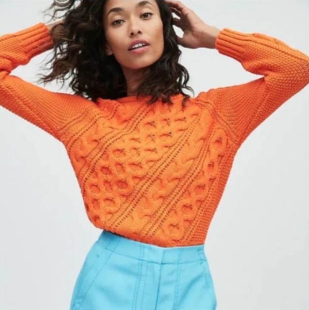 JCREW | Cableknit Pullover
